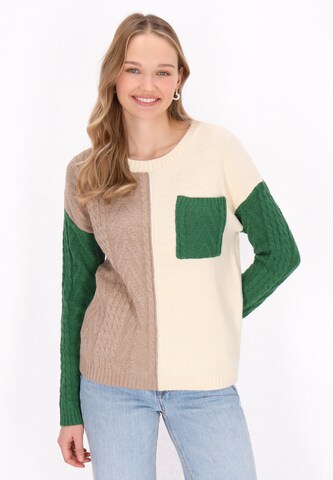 MYMO Sweater in White: front