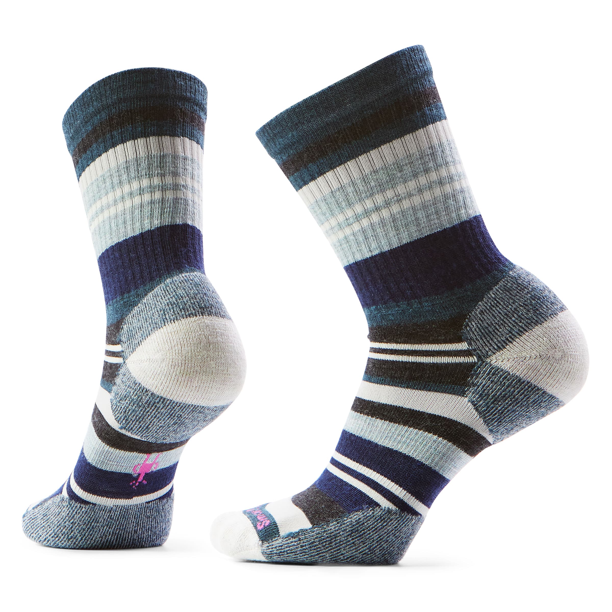 Chaussettes SMARTWOOL en bleu : devant