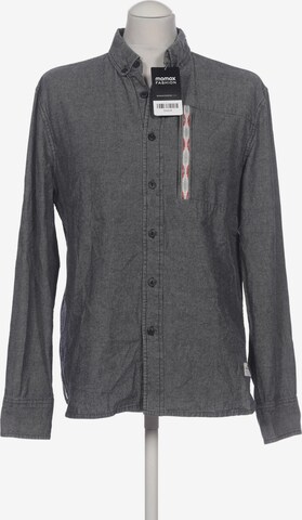 PENFIELD Button Up Shirt in M in Grey: front