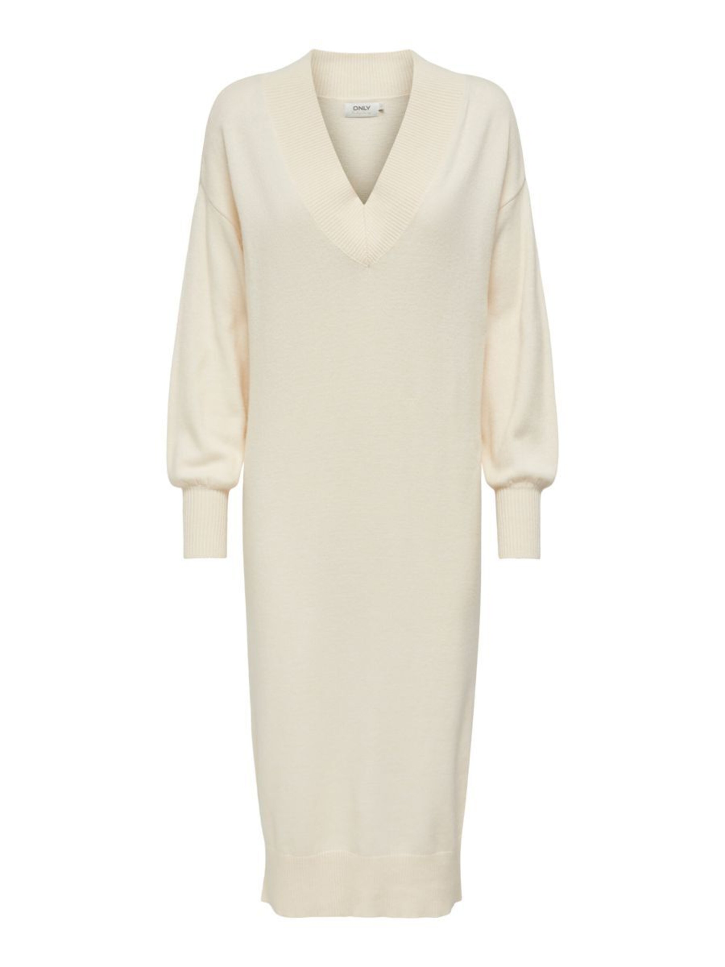 Rochie tricotat 'ONLFia' pe XS ONLY pe ecru, Vizualizare produs