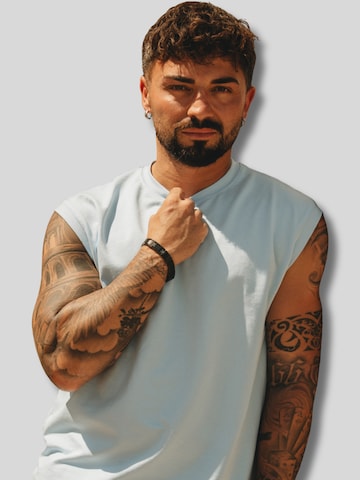 SERASAR Armband 'Herrenarmband aus Edelstahl "Power"' i svart: framsida