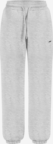 Smilodox Lyanna Casual Classic Pants in Grau: Vorderseite