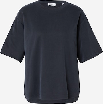 ESPRIT Υπερμέγεθες μπλουζάκι σε μαύρο: μπροστά