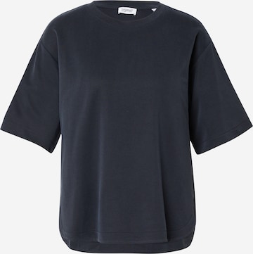 ESPRIT Футболка оверсайз в Черный: спереди