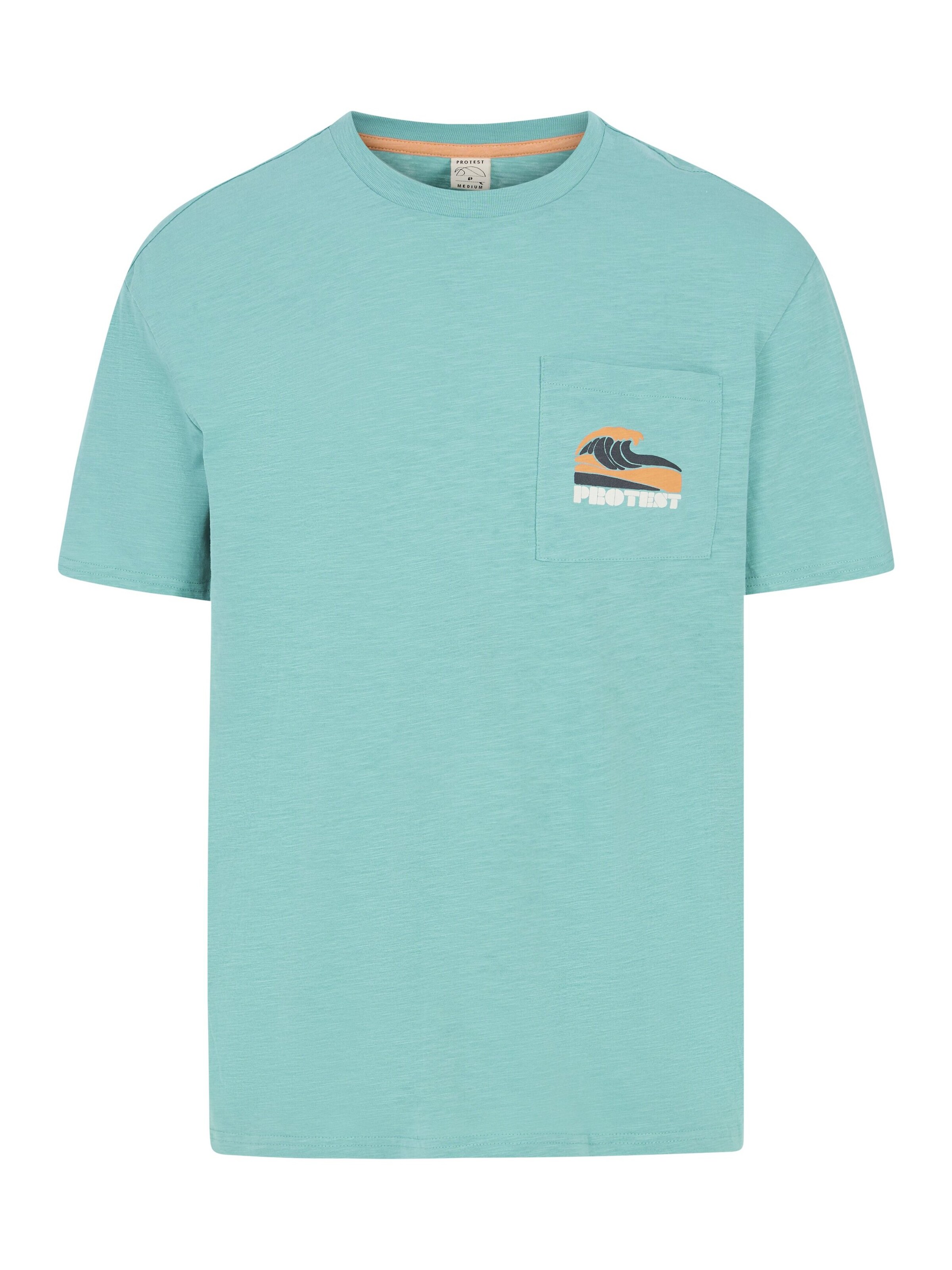 PROTEST Shirt 'PRTJake' in Green: front