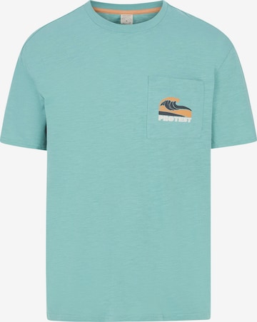 PROTEST Shirt 'PRTJake' in Groen: voorkant