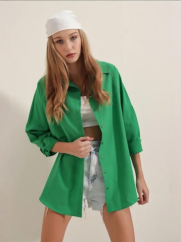 Bigdart Bluse in Grün