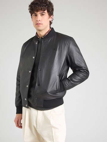 Schott NYC - Chaqueta de entretiempo en negro: frente