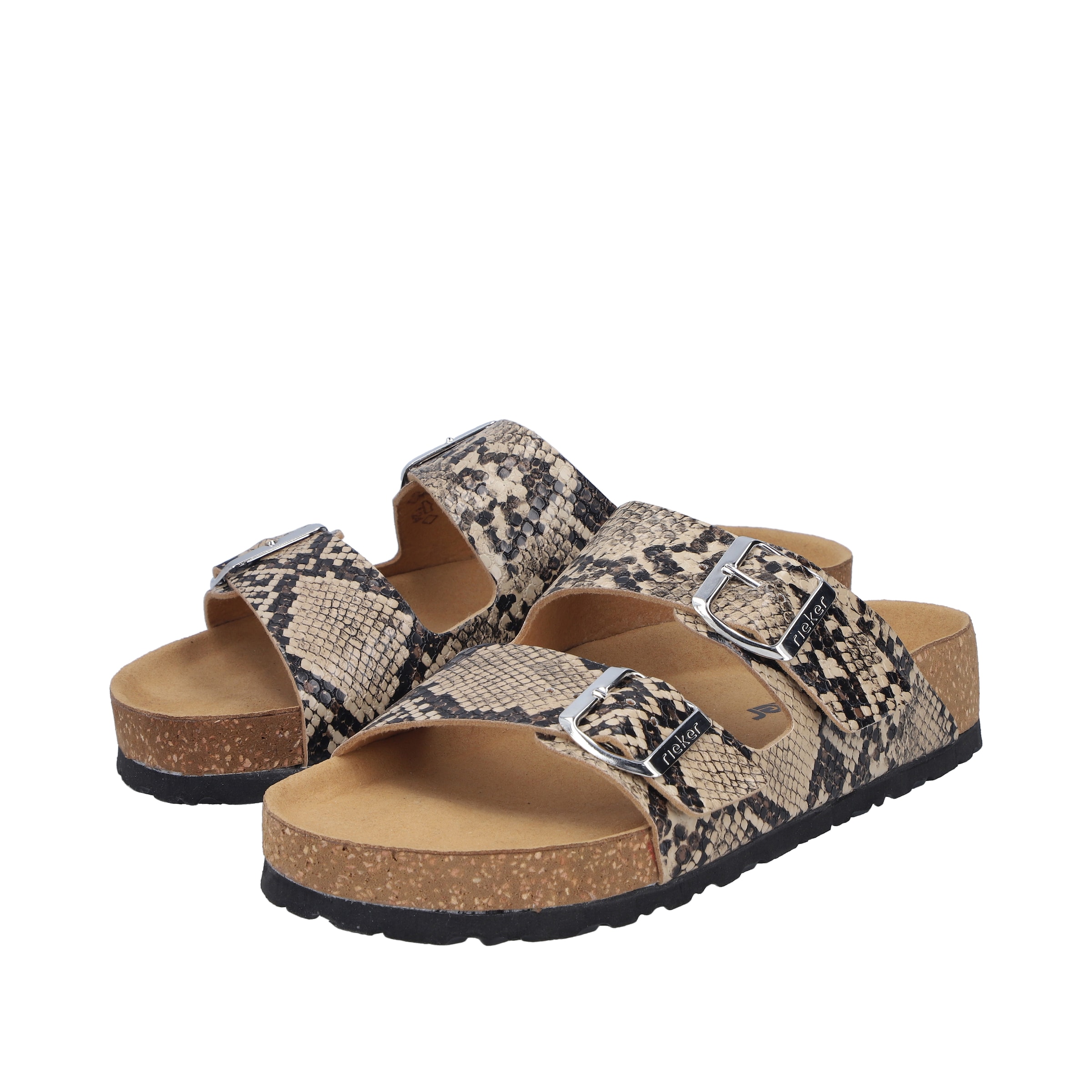 Mule Rieker en beige