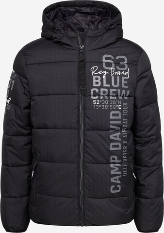 CAMP DAVID Jacke in Schwarz: predná strana