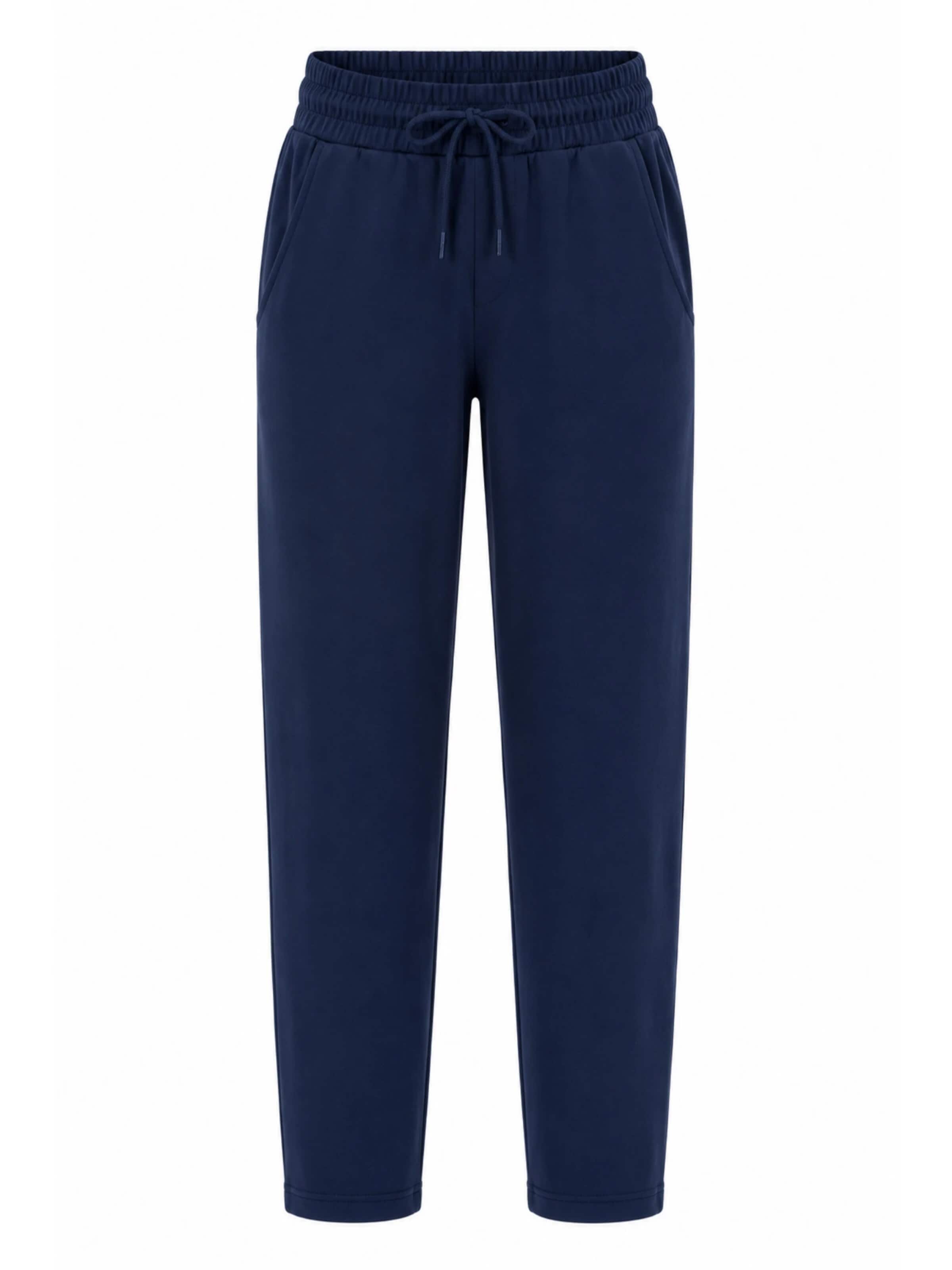 True North Tapered Pants 'Jogging Pants' in Blue: front