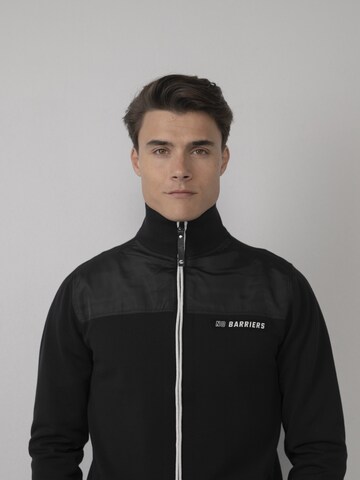 Petrol Industries Zip-Up Hoodie in Black