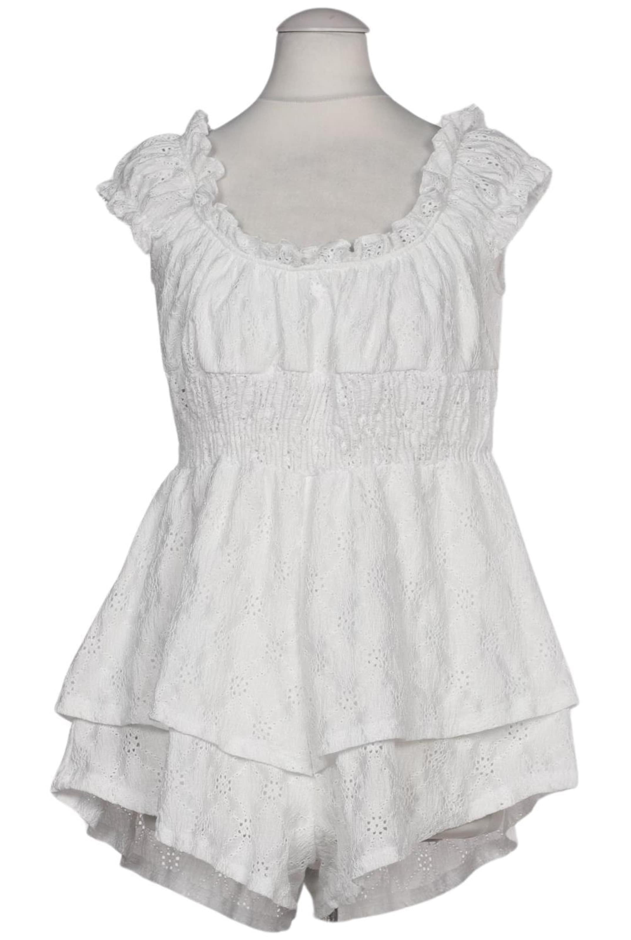 Urban Outfitters Overall oder Jumpsuit S in Weiß: Vorderseite