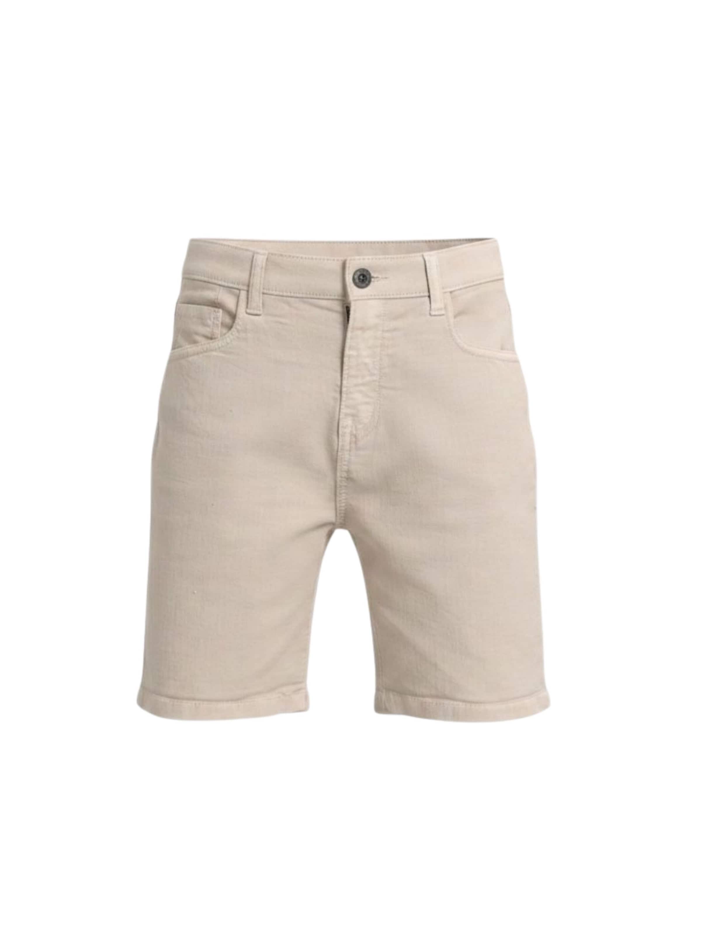 Solang Regular Shorts in Beige: Vorderseite
