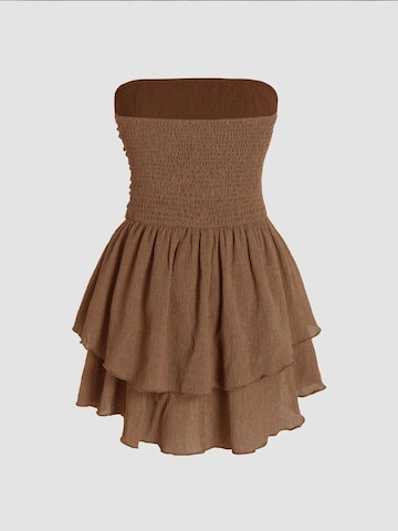 Hiccup - Vestido em castanho