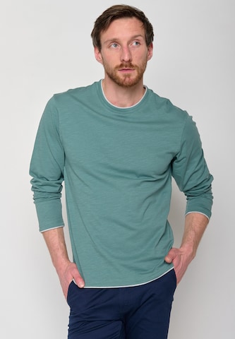 GREENBOMB Shirt in Green: front