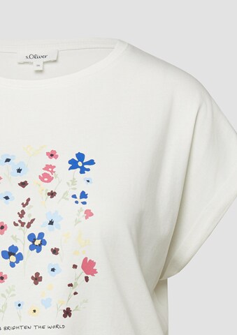 s.Oliver Shirt in Beige