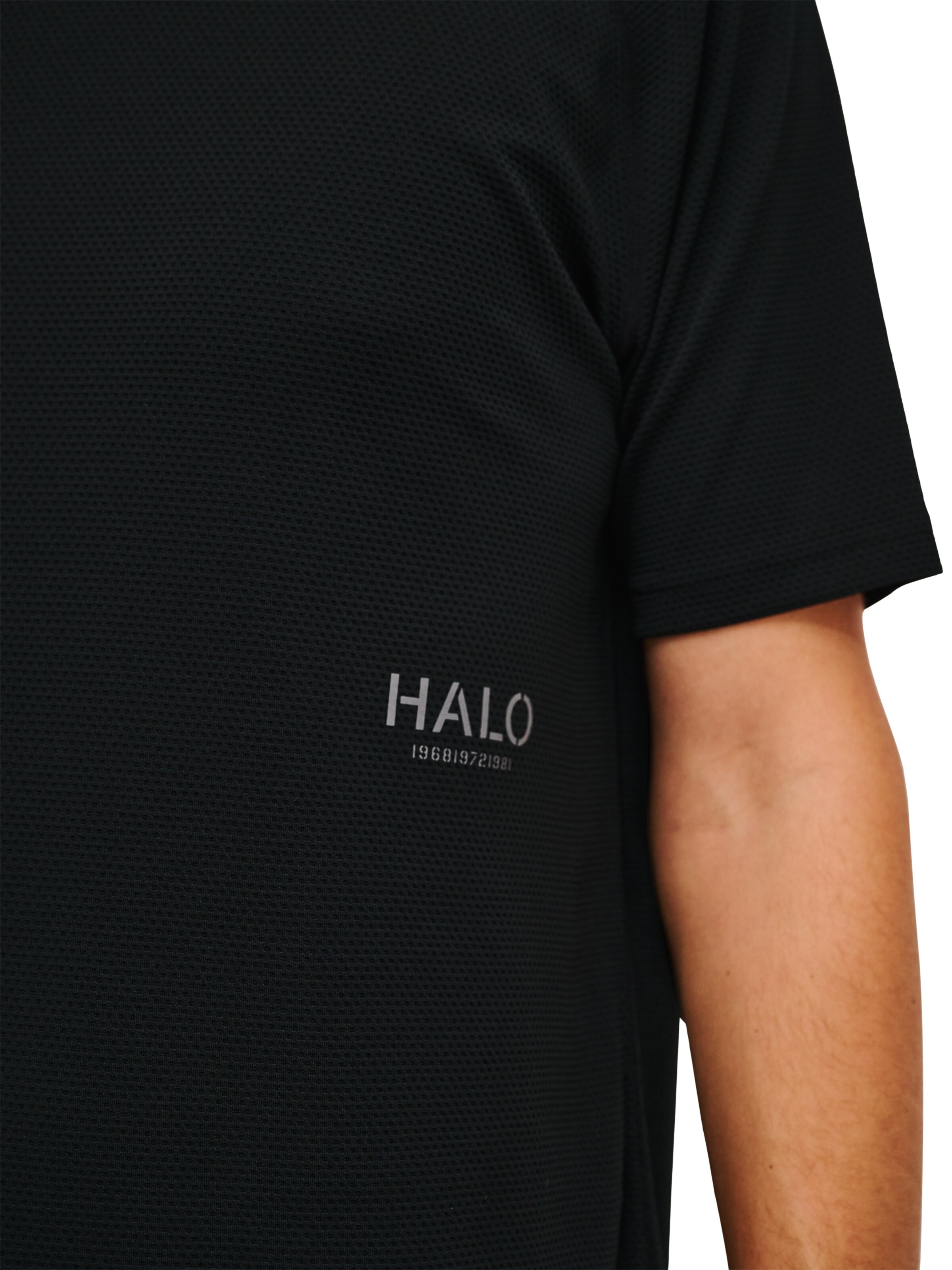 HALO T-Shirt in Schwarz