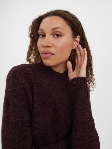 VERO MODA Sweater 'Lefile' in Purple