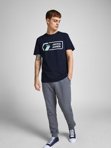 JACK & JONES Tričko 'Logan' – modrá