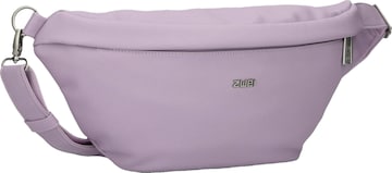 ZWEI Belt bag in Purple: front