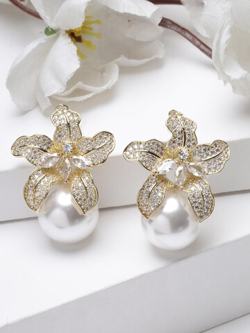 AVANT-GARDE PARIS Ohrringe 'Rosara' in Gold