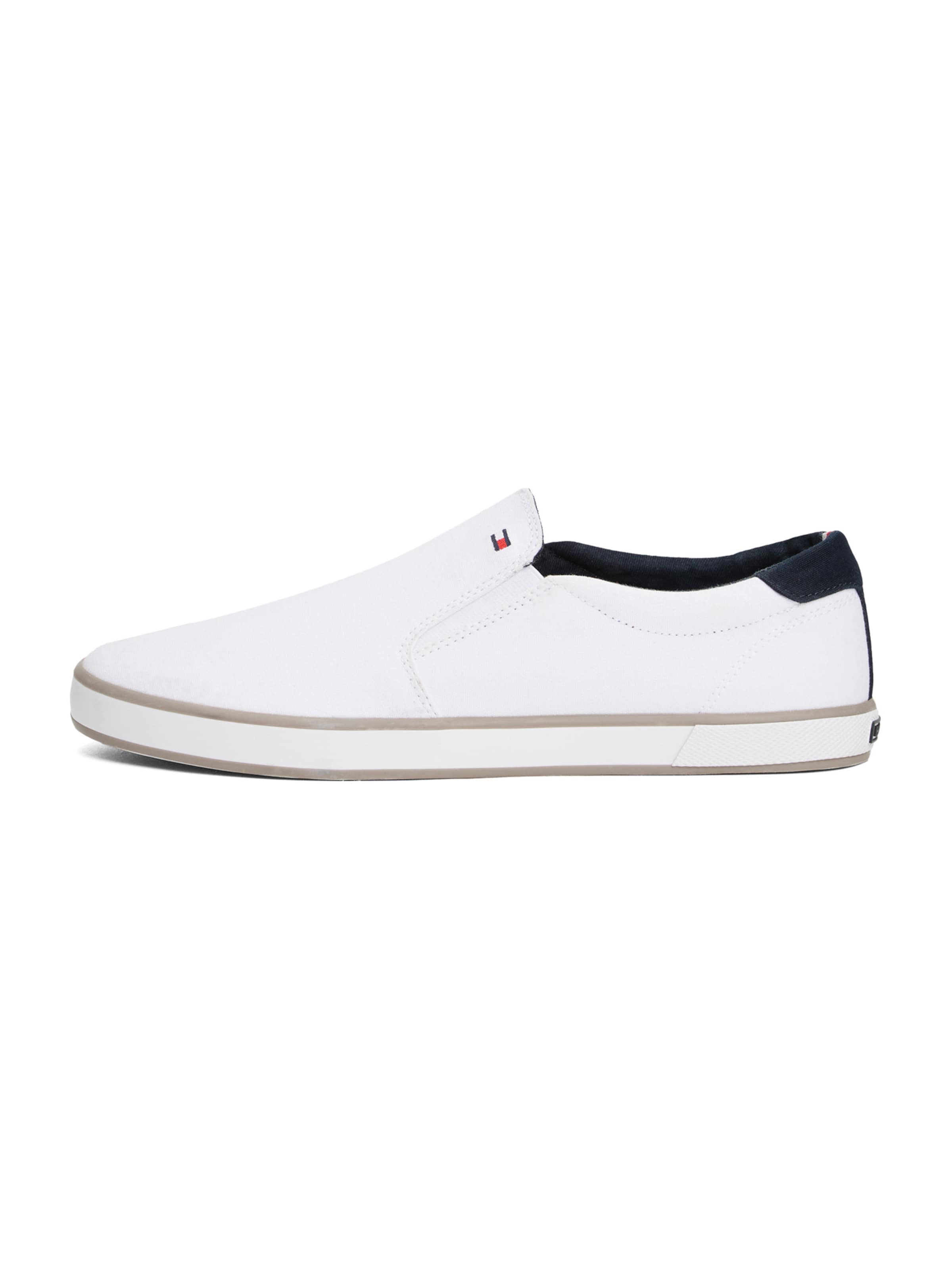 Slip on TOMMY HILFIGER en blanc : devant