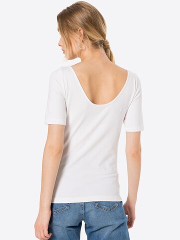 JAN 'N JUNE - Camisa 'Scoop' em branco