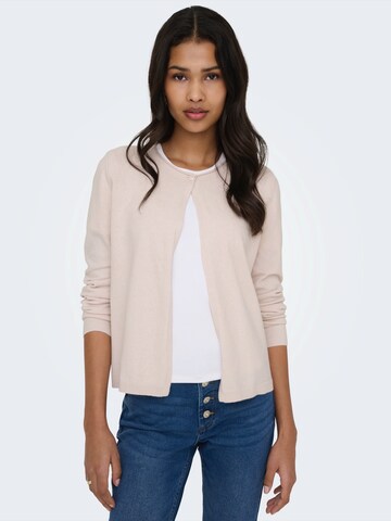 ONLY Pletena jopa 'ONLLOYAL' | bež barva: sprednja stran