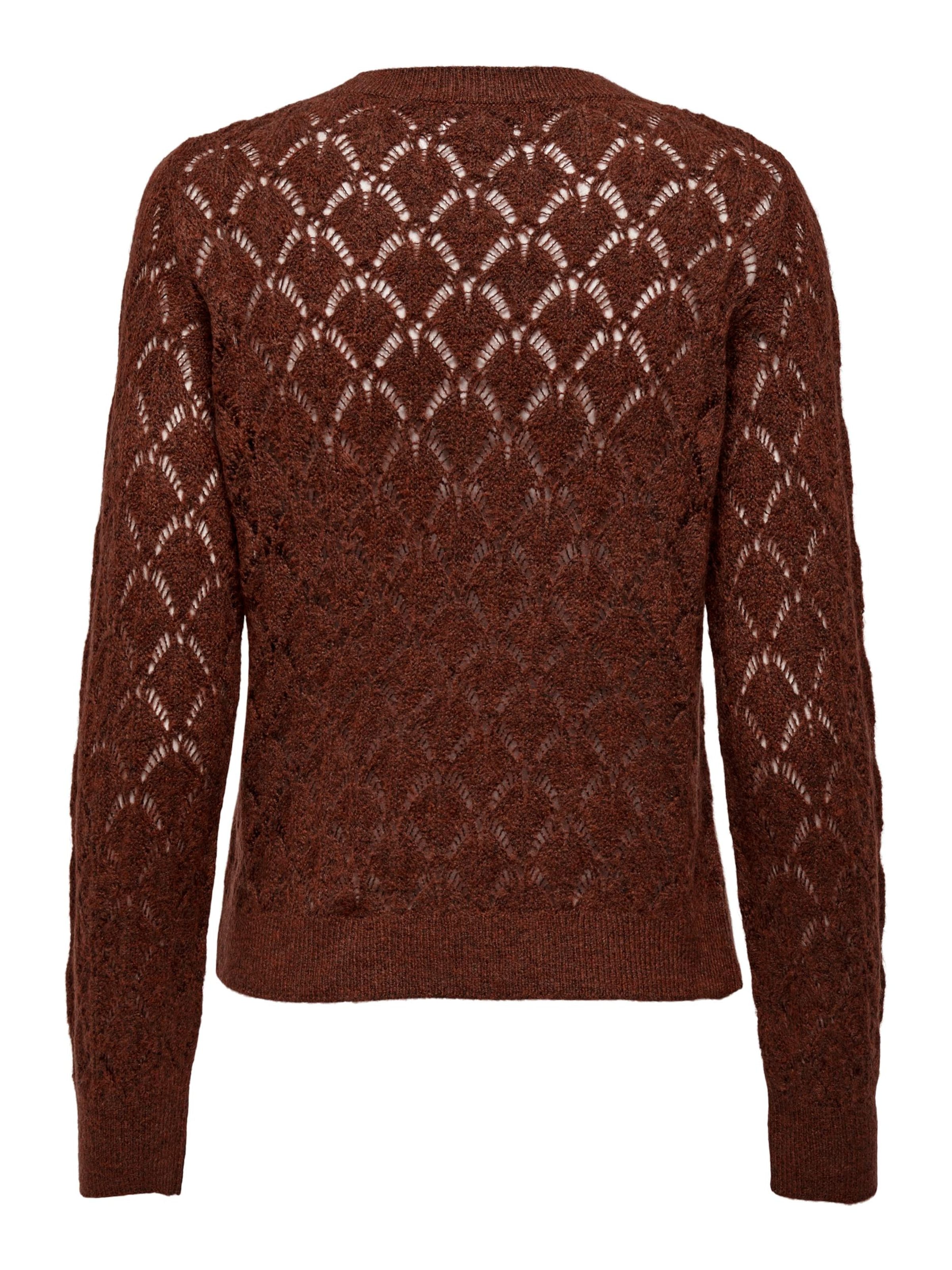 JDY Πουλόβερ 'LETTY' σε καφέ