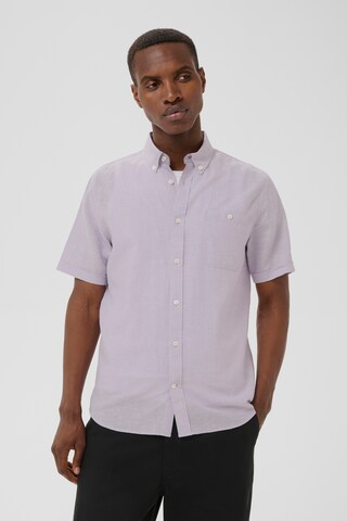 Matinique Regular fit Button Up Shirt 'Trostol' in Purple: front