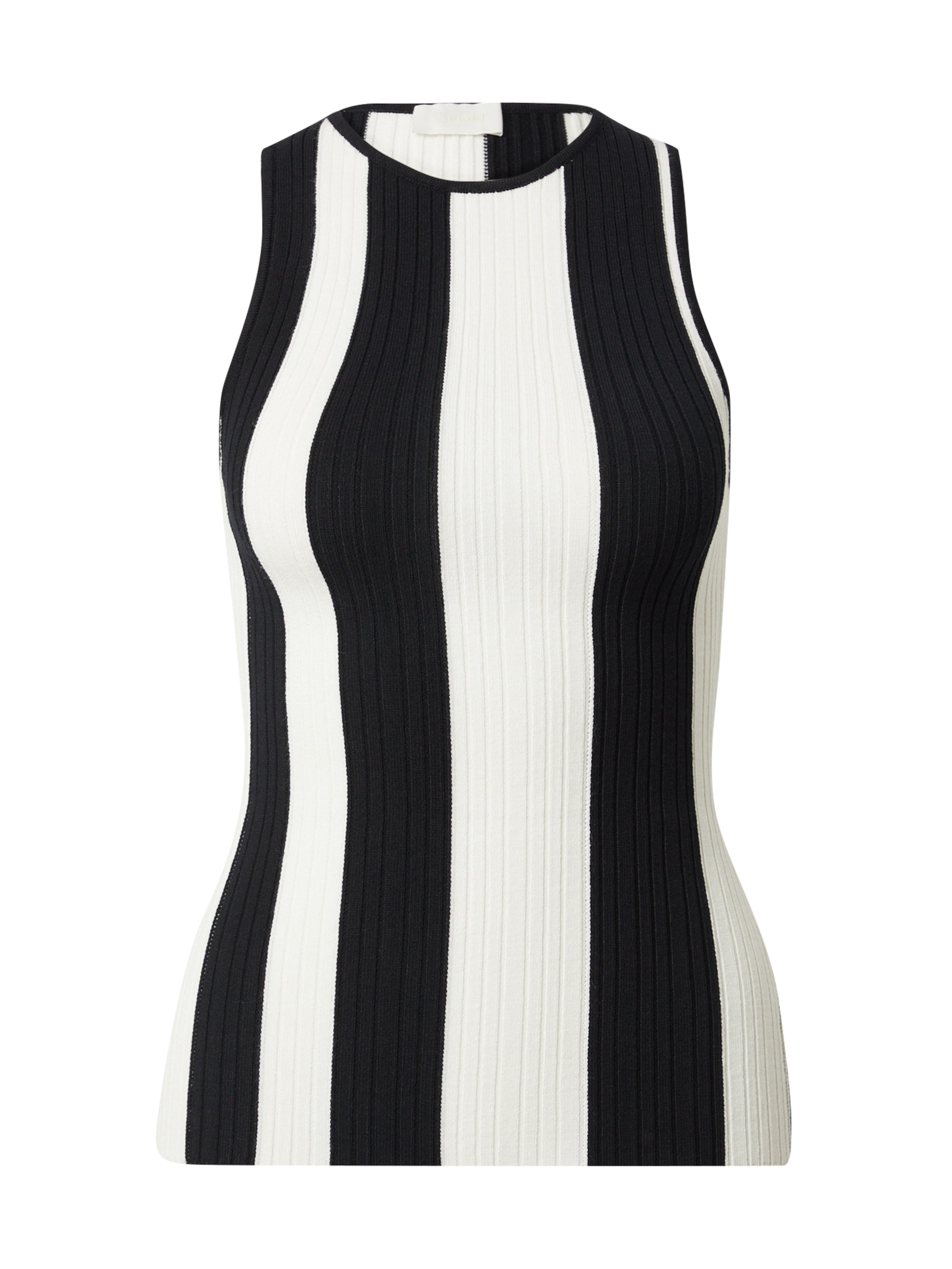 LeGer by Lena Gercke Πλεκτό τοπ 'Fatma' σε μαύρο: μπροστά