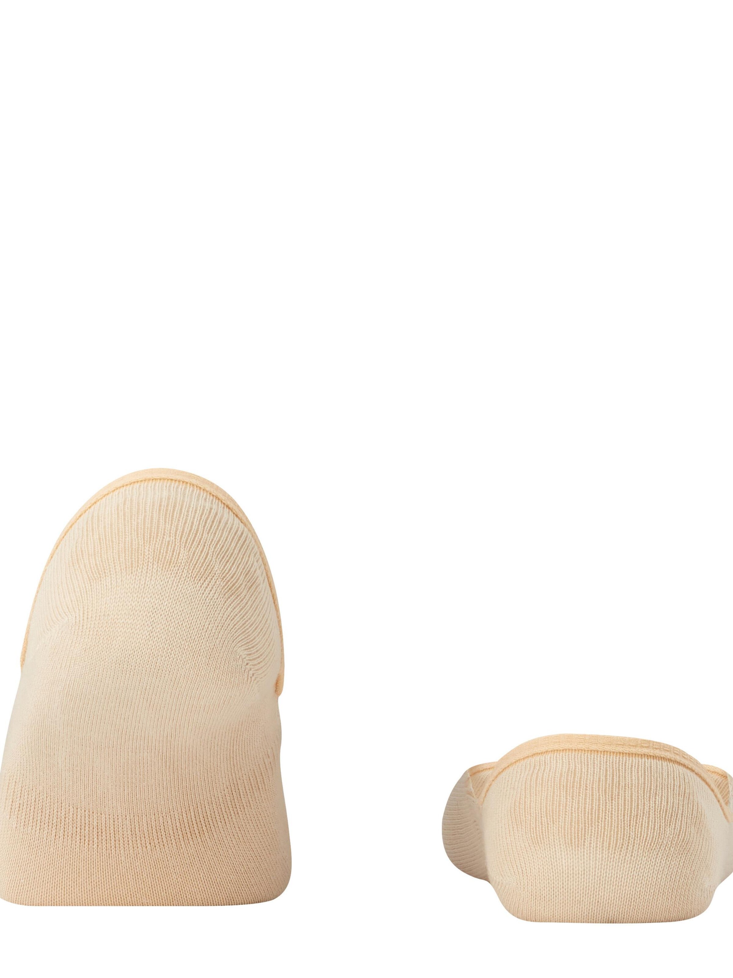 FALKE Ankle Socks 'Step High Cut' in Beige