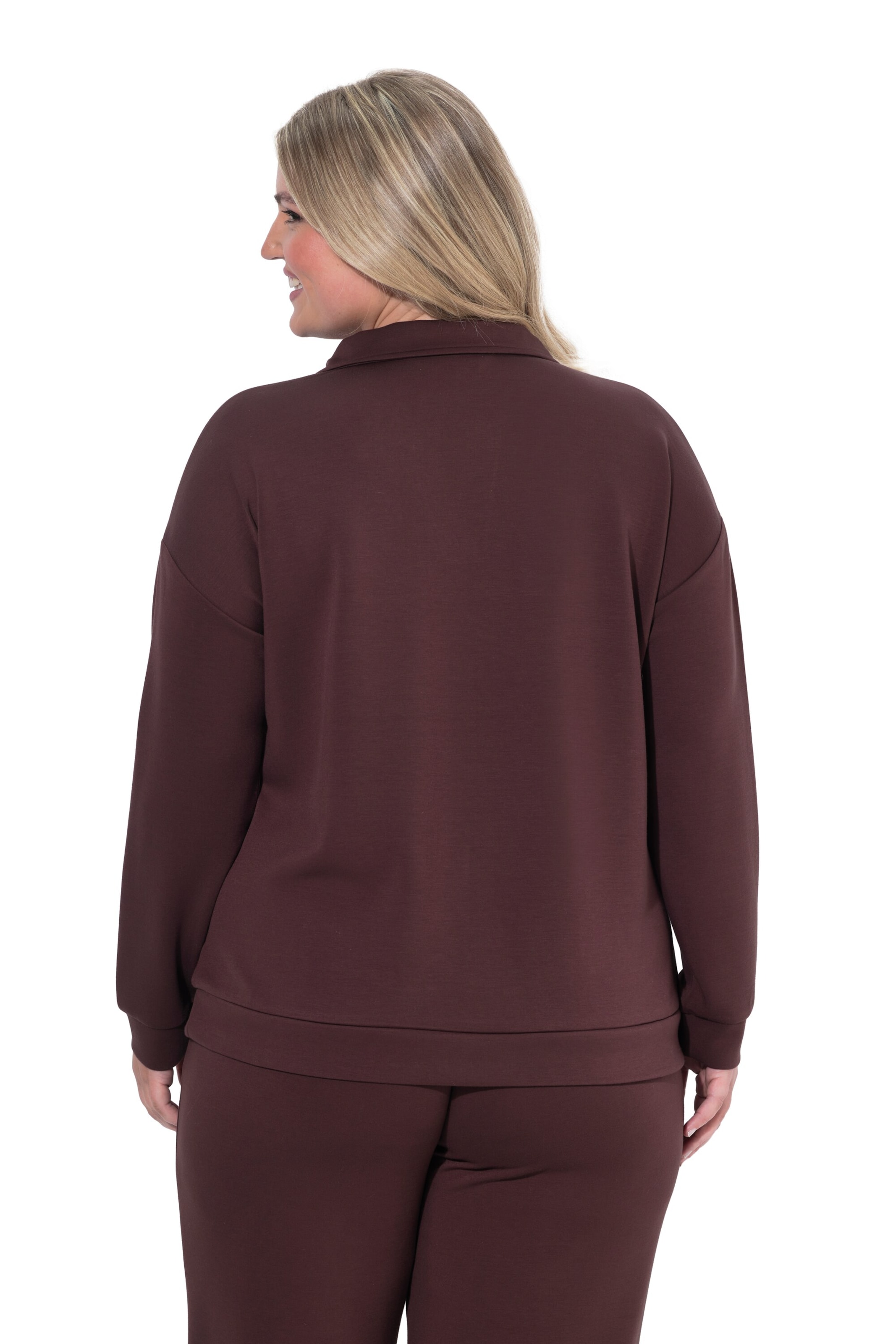 MIAMODA Sweatshirt in Braun