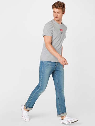 LEVI'S ® Bootcut Jeans '527™ Slim Bootcut' i blå