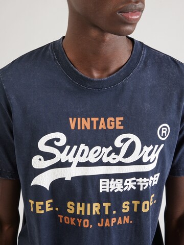 Superdry Shirt 'Cali' in Blauw