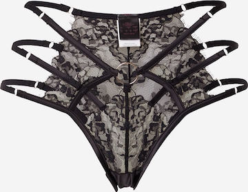Hunkemöller Alushousut 'Nienke' värissä musta: etupuoli