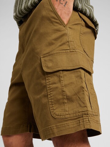 Regular Pantalon cargo ESPRIT en vert