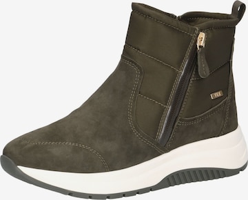 CAPRICE Stiefelette in Grün: Vorderseite