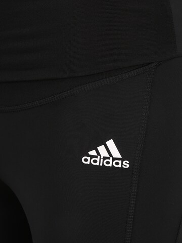 ADIDAS SPORTSWEAR Skinny Παντελόνι φόρμας 'Designed To Move ' σε μαύρο