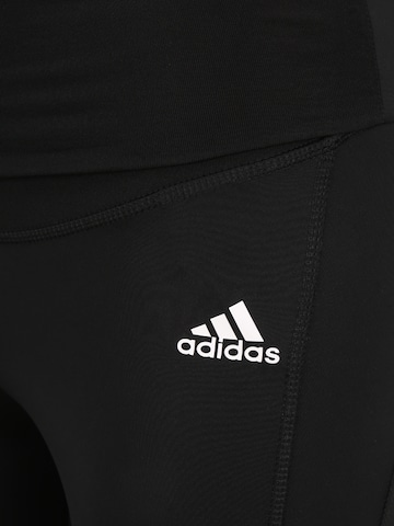 ADIDAS SPORTSWEAR Skinny Fit Спортен панталон 'Designed To Move ' в черно