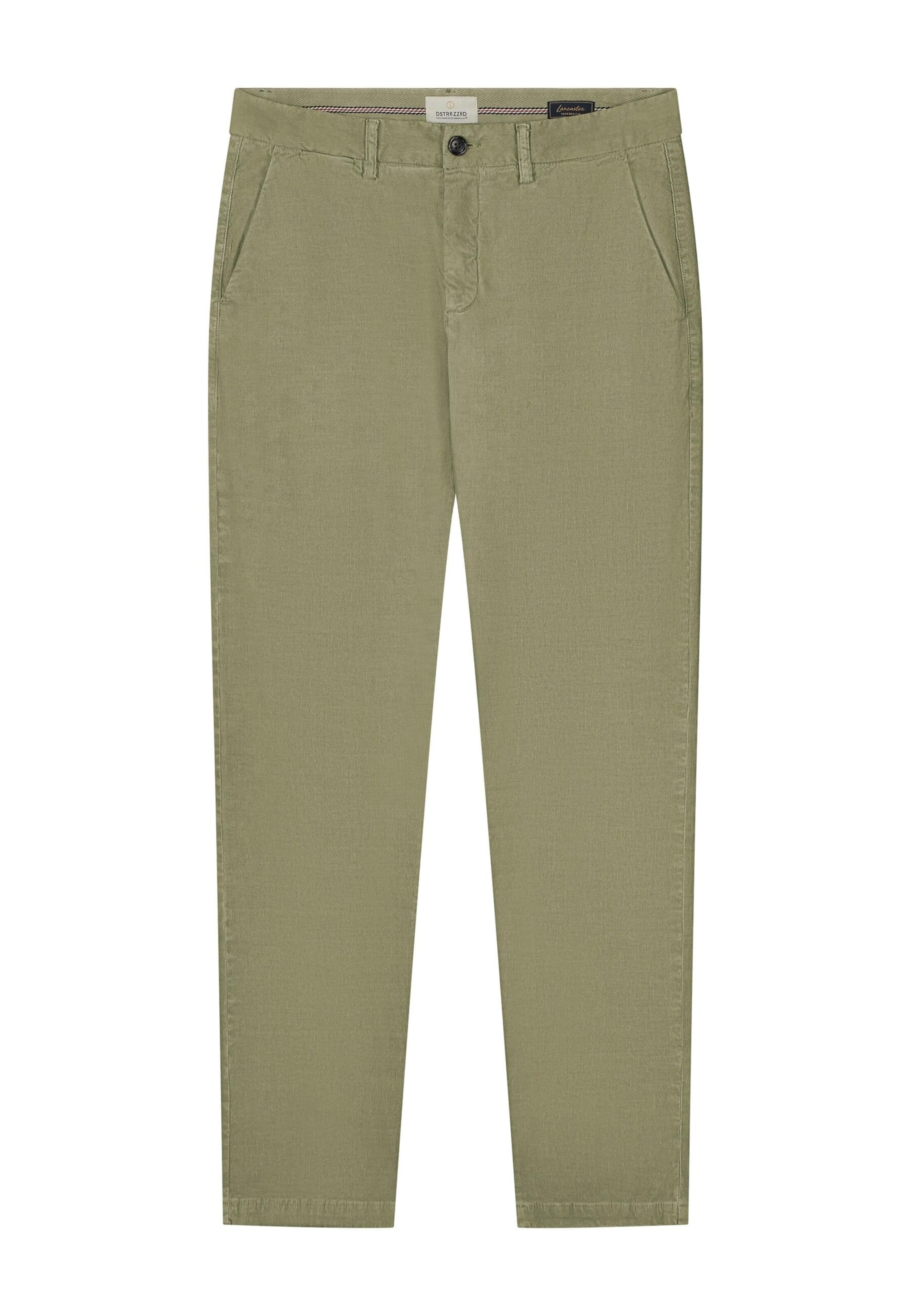 Dstrezzed Chino 'Lancaster' in Groen: voorkant