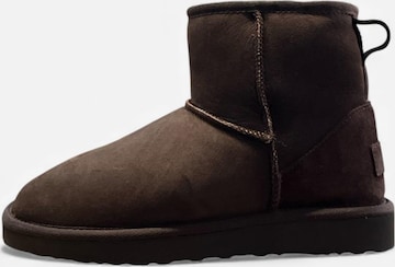 Begoria Booties 'Suede' in Brown: front