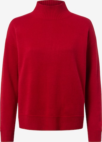 Pull-over Marie Lund en rouge : devant