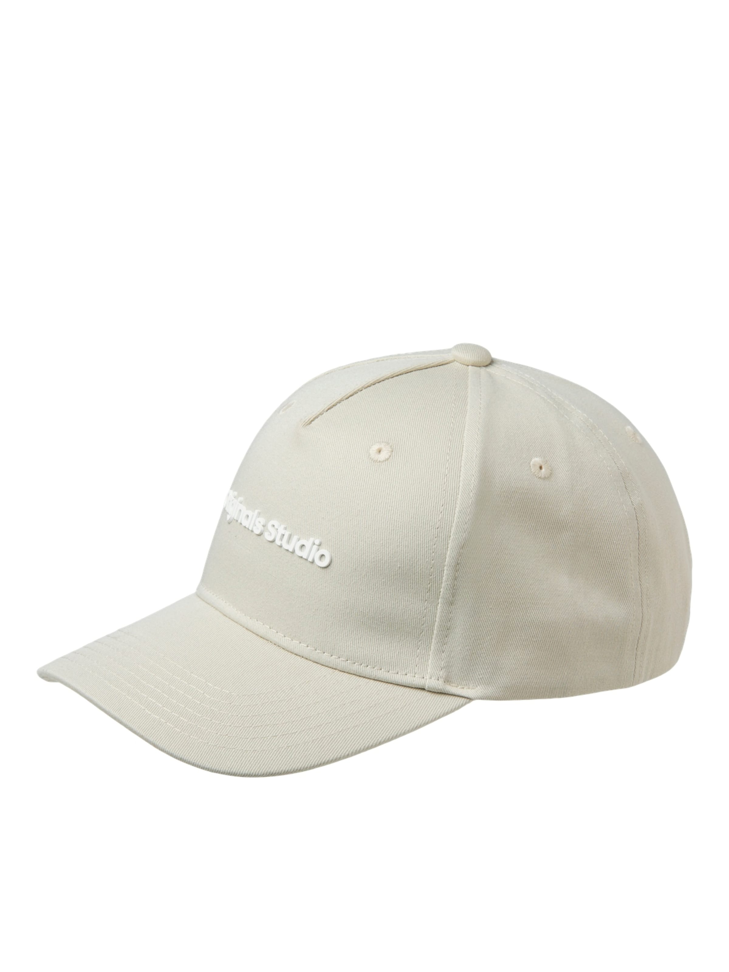 JACK & JONES Cap 'JJVesterbro' in Beige: Vorderseite