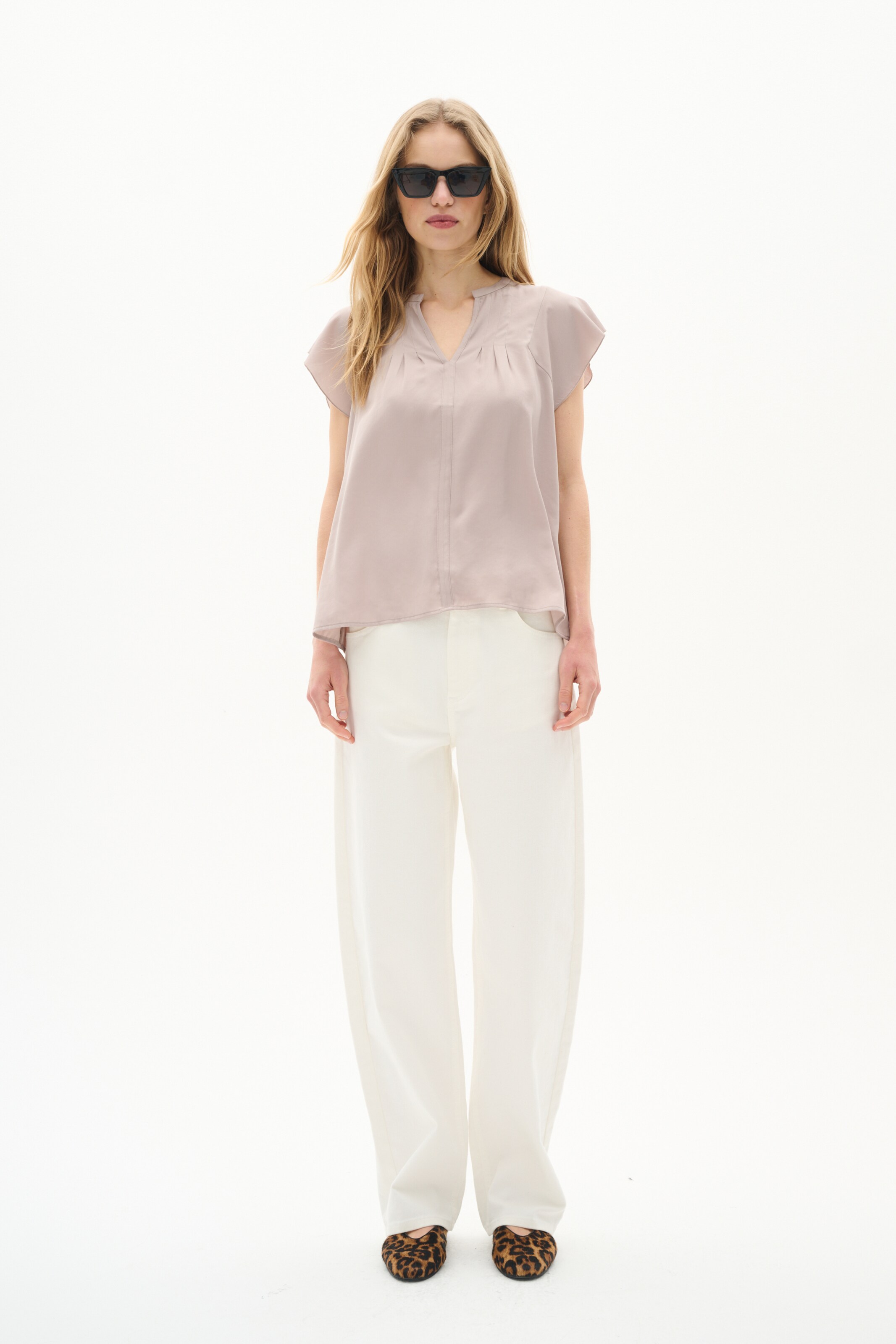 InWear Bluse 'Cidenza' i beige