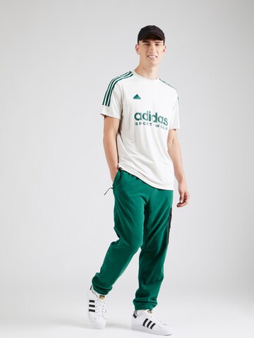 ADIDAS PERFORMANCE Performance shirt 'Tiro' in Beige
