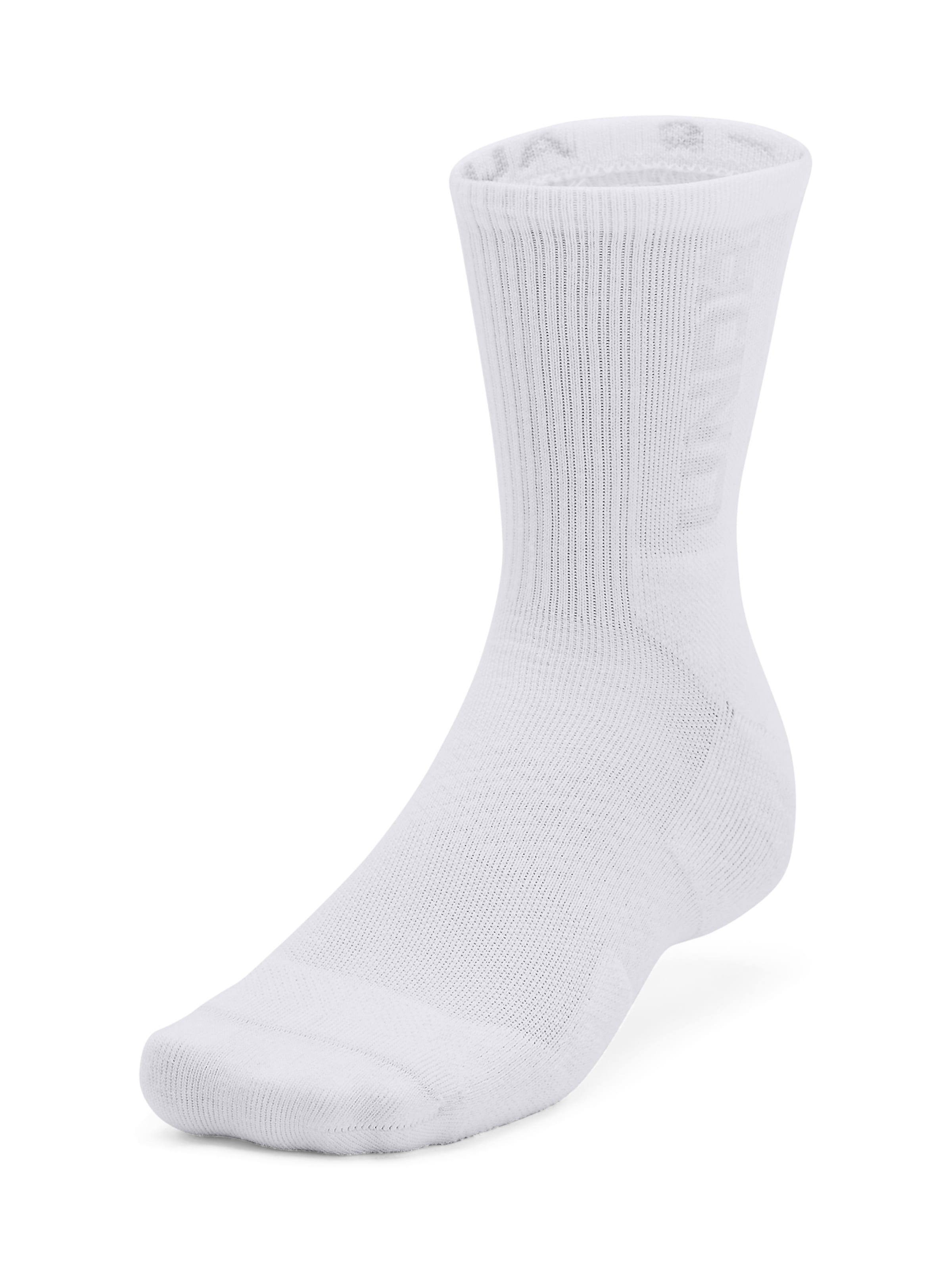 UNDER ARMOUR Sports socks in White: front