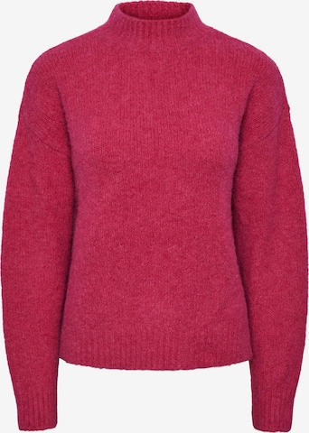 PIECES Pullover 'KAMMA' in Pink: predná strana