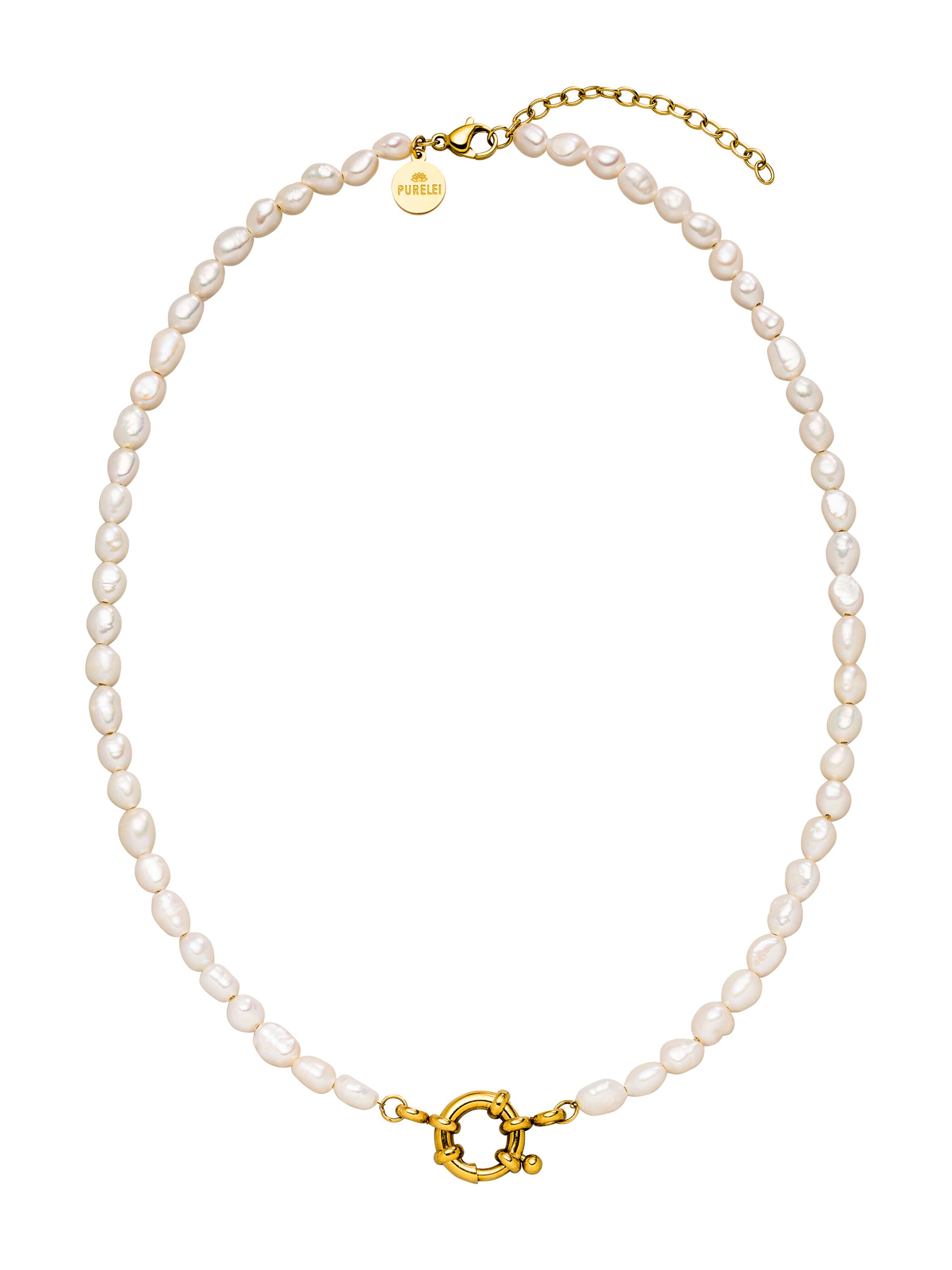 PURELEI Kette 'Charm' in Gold: Vorderseite